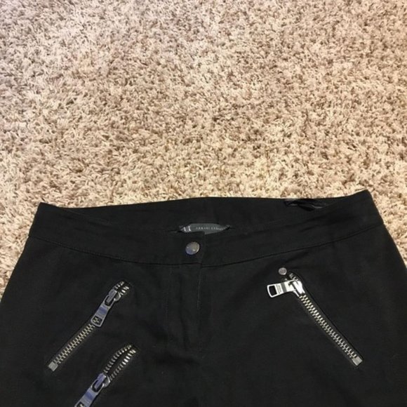 Armani Exchange Soft Black Pants - Women’s Size 0 - Picture 3 of 3